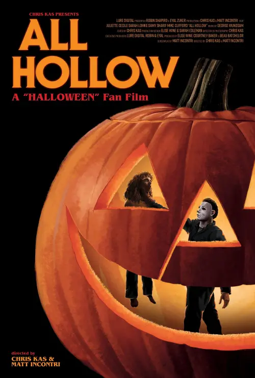 Movie poster "All Hollow"
