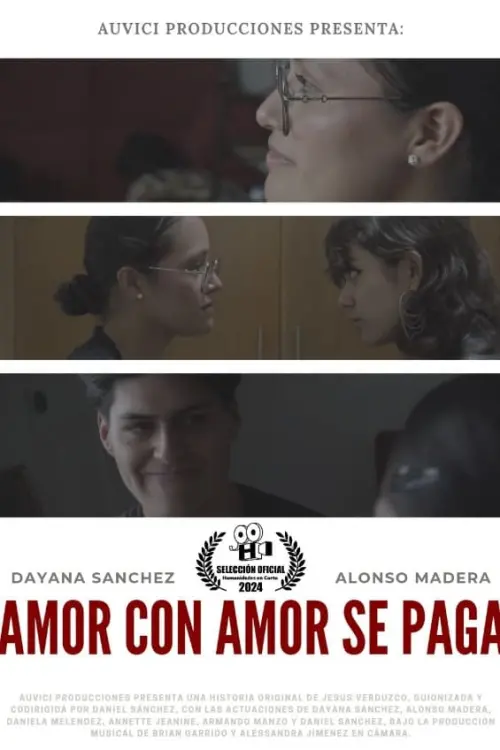 Movie poster "Amor con amor se paga"