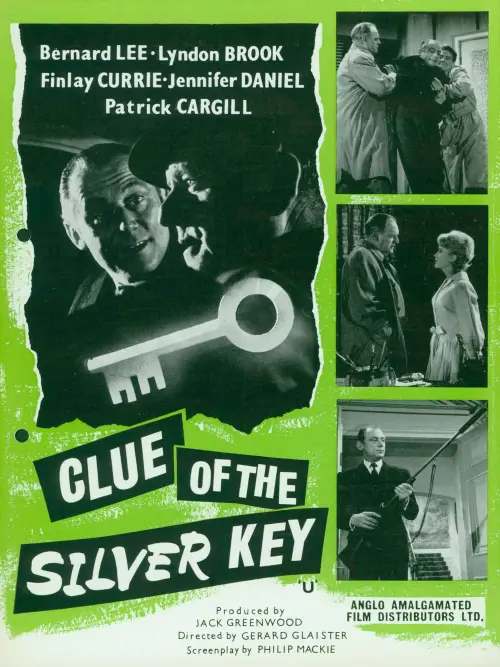 Movie poster "Clue of the Silver Key"