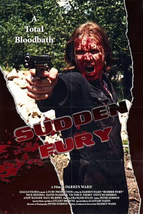 Movie poster "Sudden Fury"