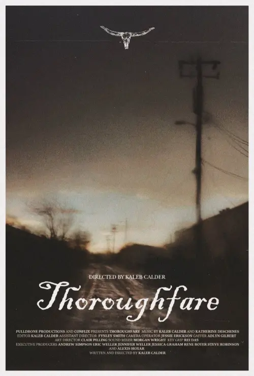 Movie poster "Thoroughfare"