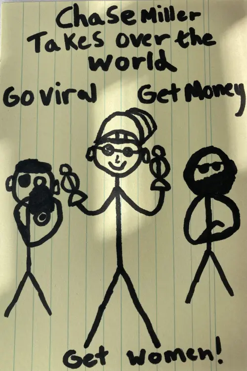Movie poster "Chase Miller Takes Over The World"