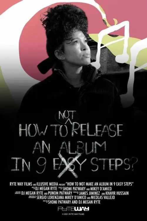 Movie poster "How To NOT Release An Album In 9 Steps?"