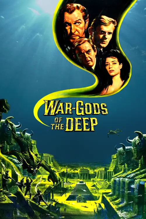 Movie poster "War-Gods of the Deep"