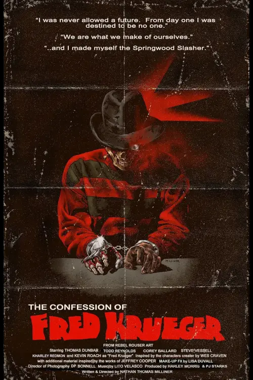 Movie poster "The Confession of Fred Krueger"