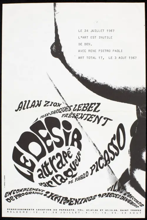 Movie poster "Le Désir attrapé par la queue"