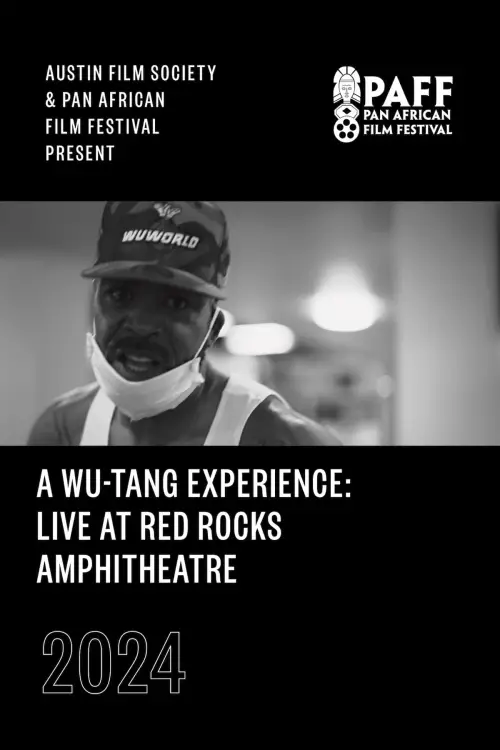 Movie poster "A Wu-Tang Experience: Live at Red Rocks Amphitheatre"