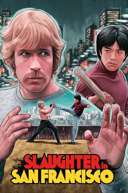 Movie poster "Slaughter in San Francisco"