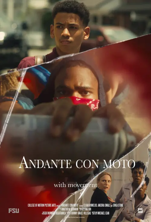 Movie poster "Andante con moto"