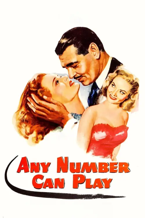 Movie poster "Any Number Can Play"