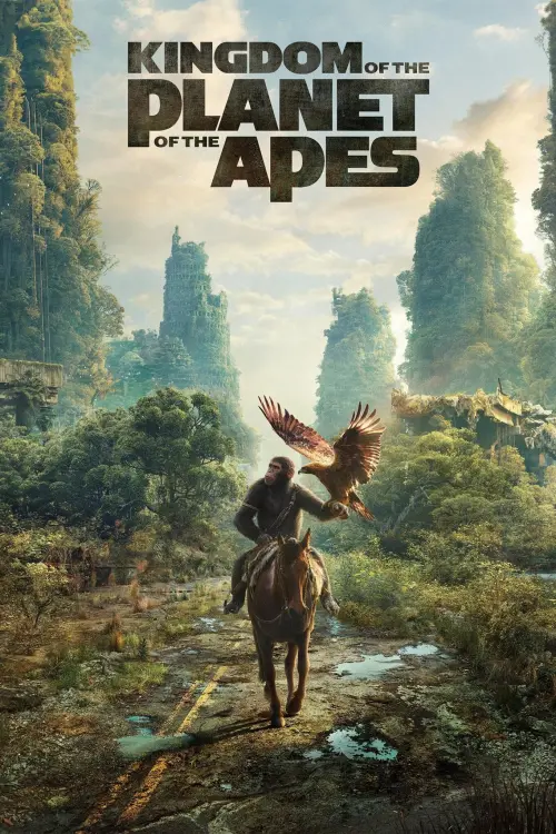 Movie poster "Kingdom of the Planet of the Apes"