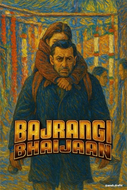 Movie poster "Bajrangi Bhaijaan"