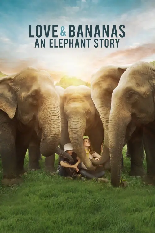 Movie poster "Love & Bananas: An Elephant Story"