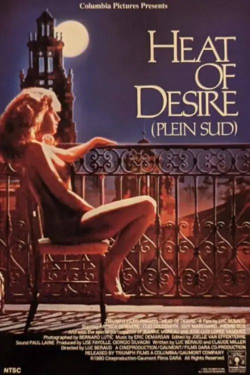 Movie poster "Heat of Desire"