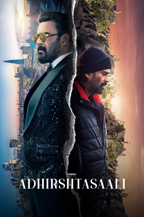 Movie poster "Adhirshtasaali"