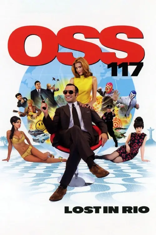 Movie poster "OSS 117: Lost in Rio"
