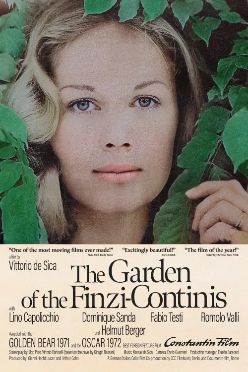 Movie poster "The Garden of the Finzi-Continis"