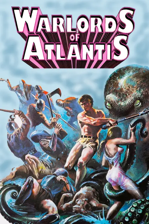 Movie poster "Warlords of Atlantis"