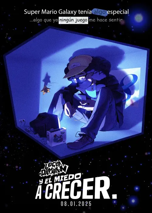 Movie poster "Crazy Damian and the fear of growing up"