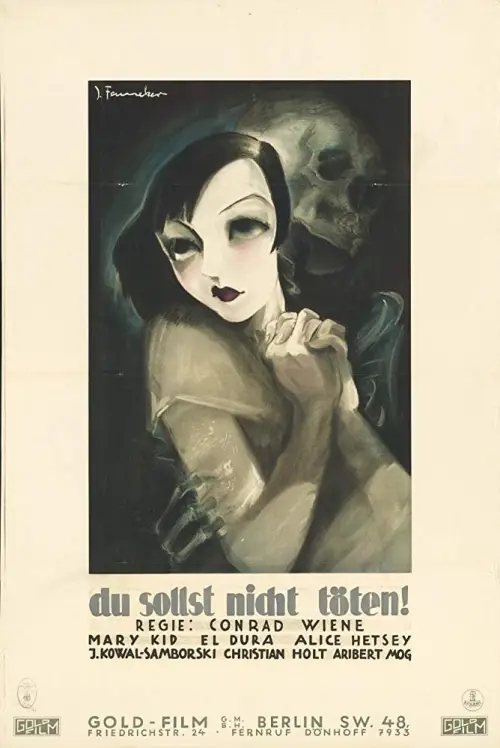 Movie poster "A prostitute has been murdered"