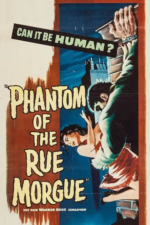 Movie poster "Phantom of the Rue Morgue"