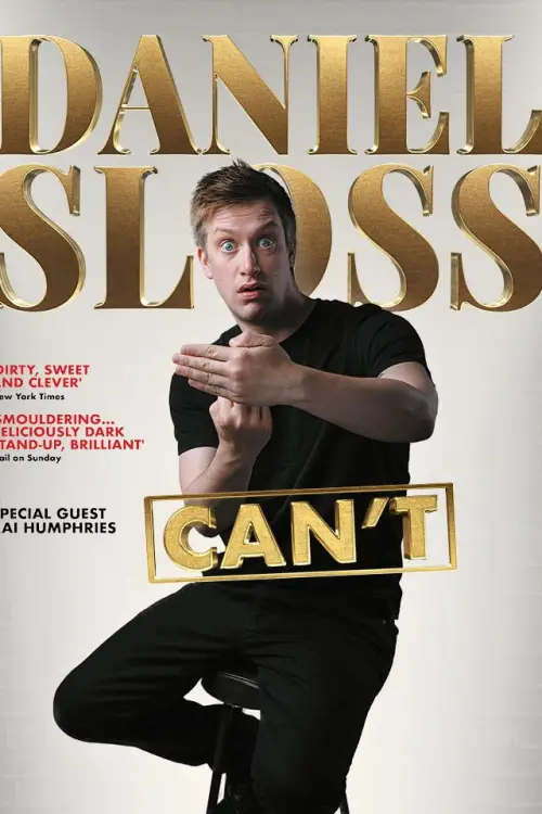 Movie poster "Daniel Sloss: Can