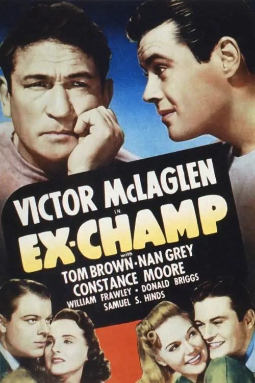 Movie poster "Ex-Champ"