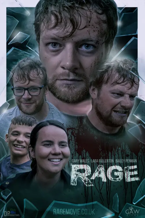 Movie poster "RAGE"