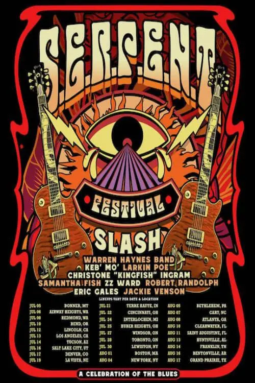 Movie poster "SLASH S.E.R.P.E.N.T. Festival : Live from Denver"