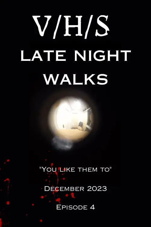 Movie poster "V/H/S  - Late Night Walks"
