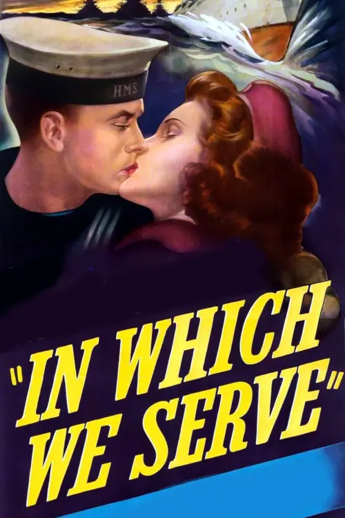 Movie poster "In Which We Serve"