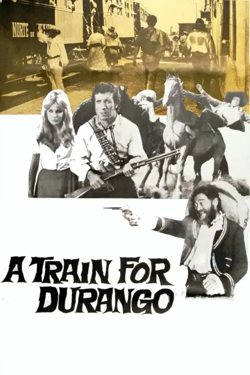 Movie poster "A Train for Durango"