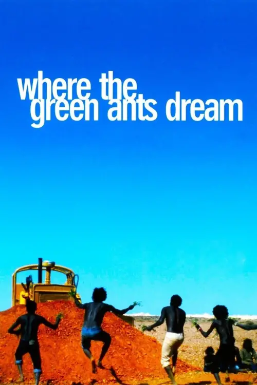 Movie poster "Where the Green Ants Dream"