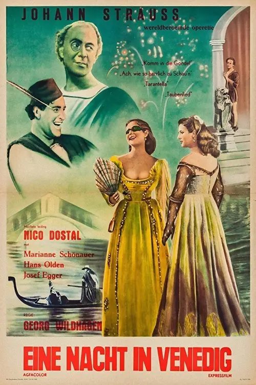 Movie poster "Eine Nacht in Venedig"