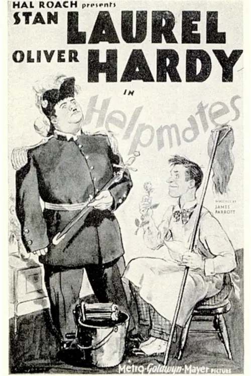 Movie poster "Helpmates"