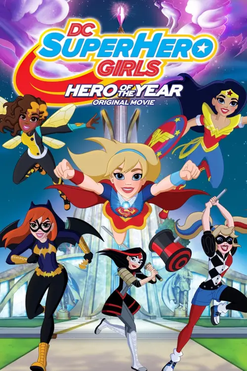 Movie poster "DC Super Hero Girls: Hero of the Year"