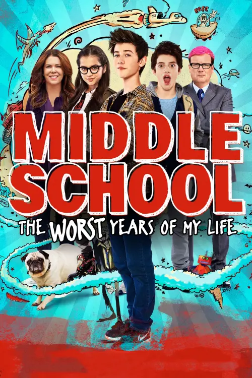 Movie poster "Middle School: The Worst Years of My Life"