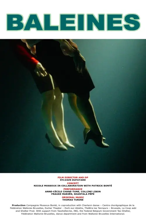 Movie poster "Baleines"