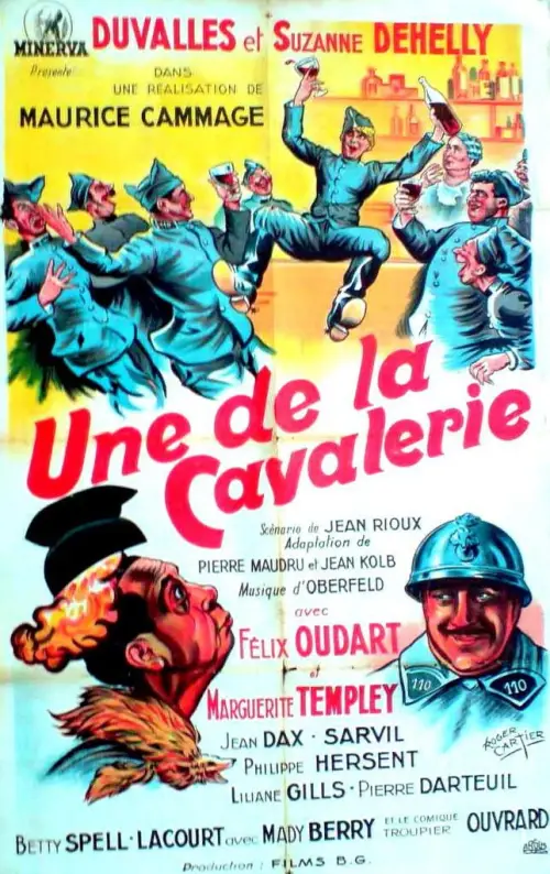 Movie poster "Une de la cavalerie"