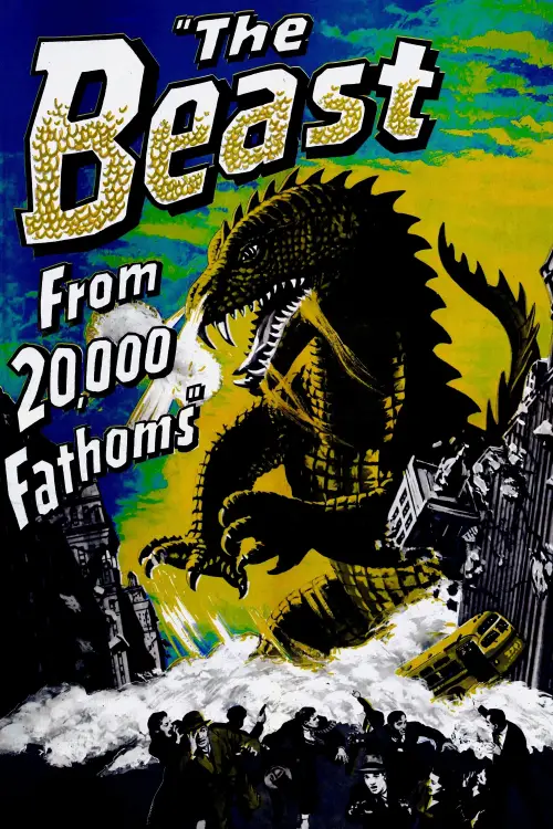 Movie poster "The Beast from 20,000 Fathoms"