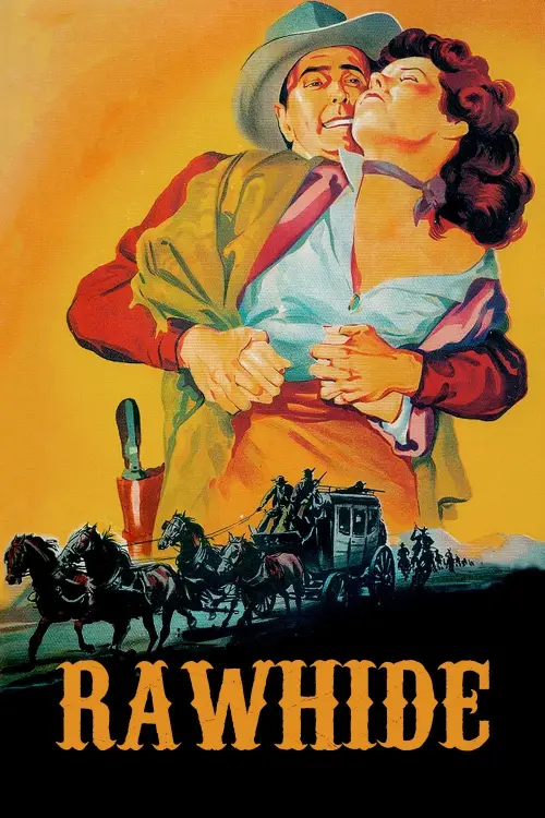 Movie poster "Rawhide"