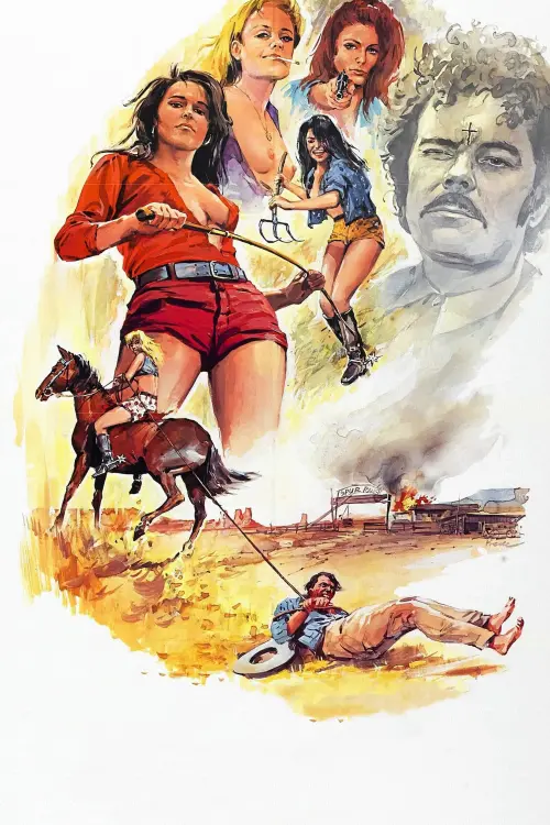 Movie poster "The Female Bunch"