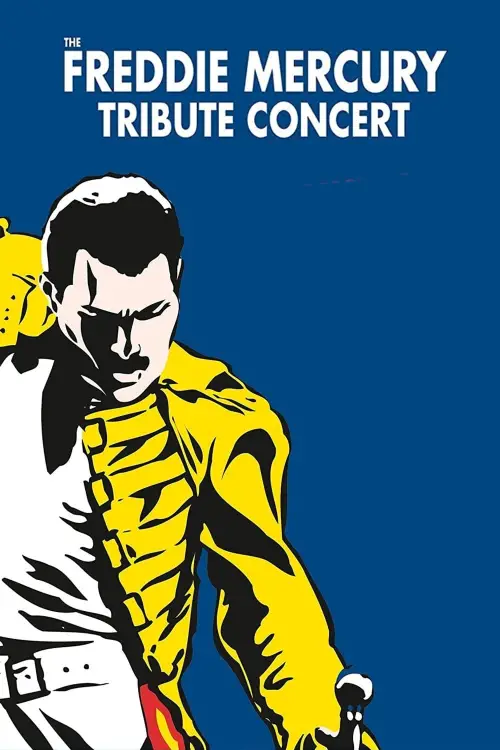 Movie poster "The Freddie Mercury Tribute Concert"