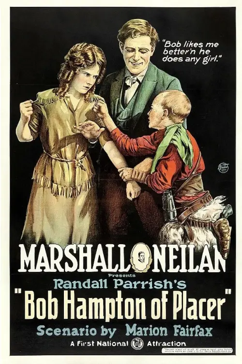 Movie poster "Bob Hampton of Placer"