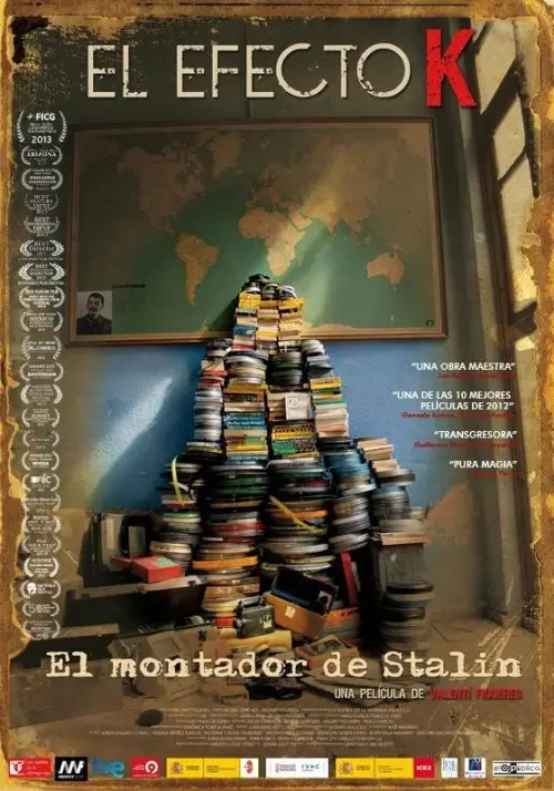 Movie poster "El efecto K: el montador de Stalin"