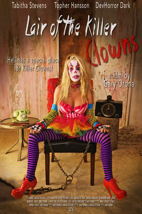 Movie poster "Lair of the Killer Clowns"