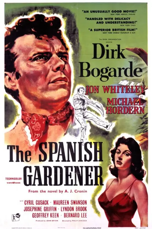 Movie poster "The Spanish Gardener"