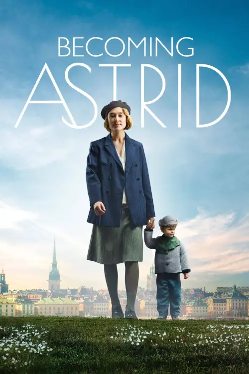 Movie poster "Becoming Astrid"