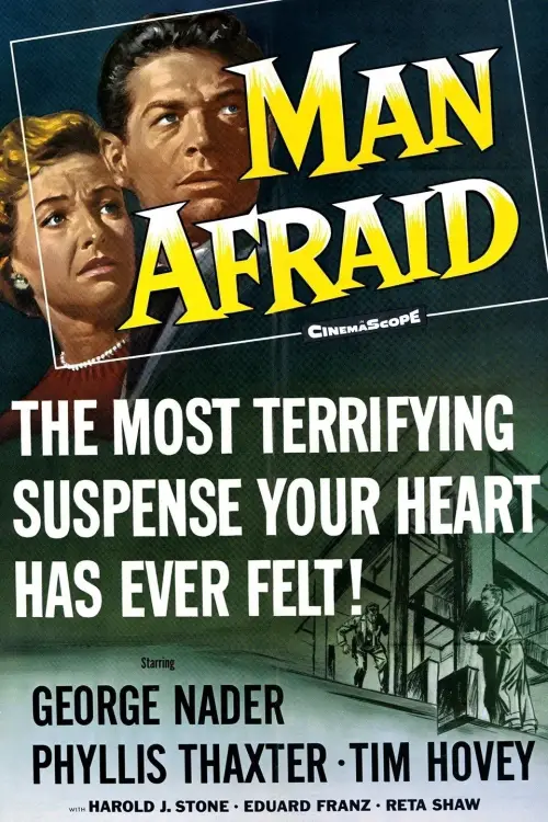 Movie poster "Man Afraid"