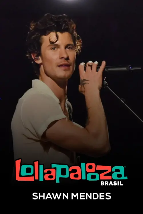 Movie poster "Shawn Mendes: Lollapalooza Brasil 2025"